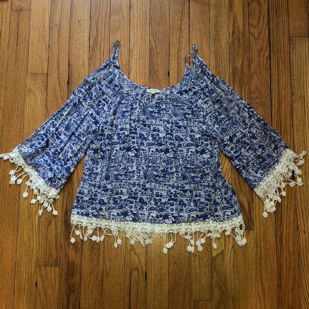 Off the shoulder blouse